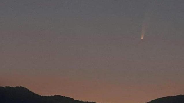 La cometa Neowise visibile nei nostri cieli