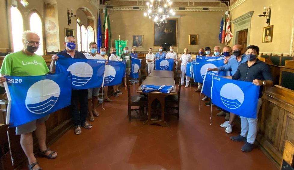 Al parco costiero della Sterpaia assegnata un’altra Bandiera blu