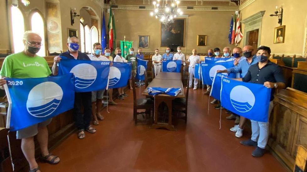Al parco costiero della Sterpaia assegnata un’altra Bandiera blu