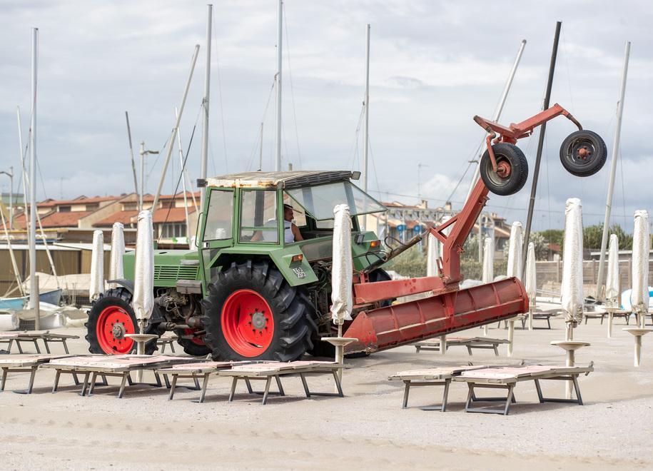 Vento e mareggiata ai Lidi Danni agli stabilimenti 