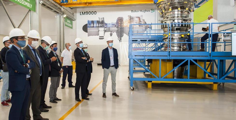 La superturbina e la visita istituzionale