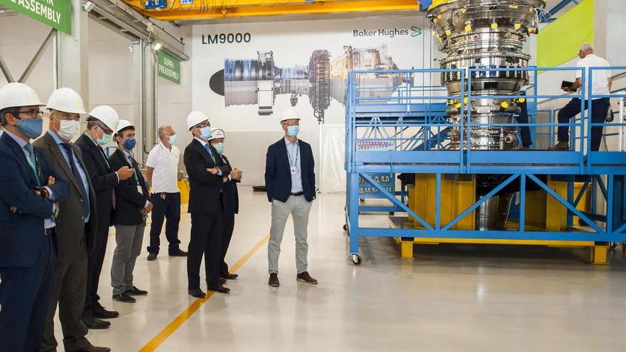 La superturbina e la visita istituzionale