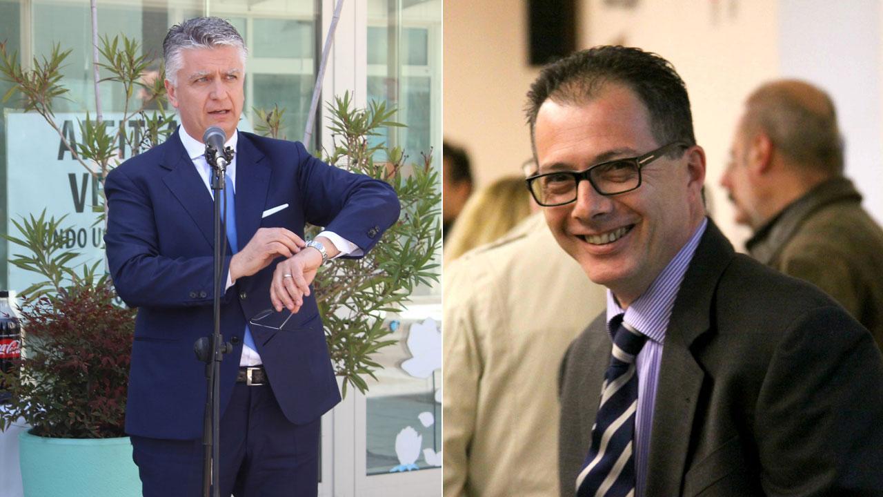 A sinistra Massimo Mallegni a destra Roberto Buratti