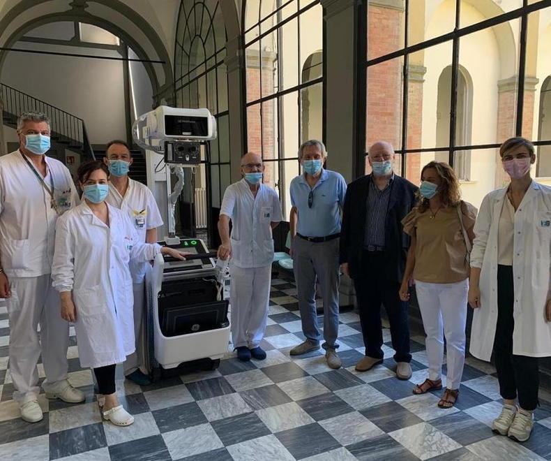 Sistema radiologico portatile e veloce al pronto soccorso 