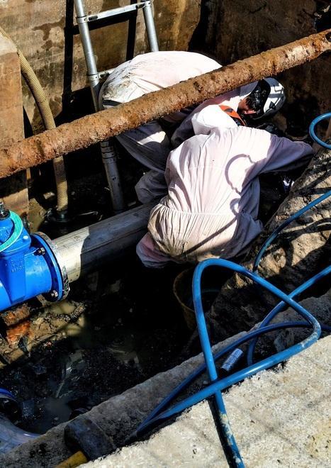Via al cantiere di lavori a fognatura e rete idrica 