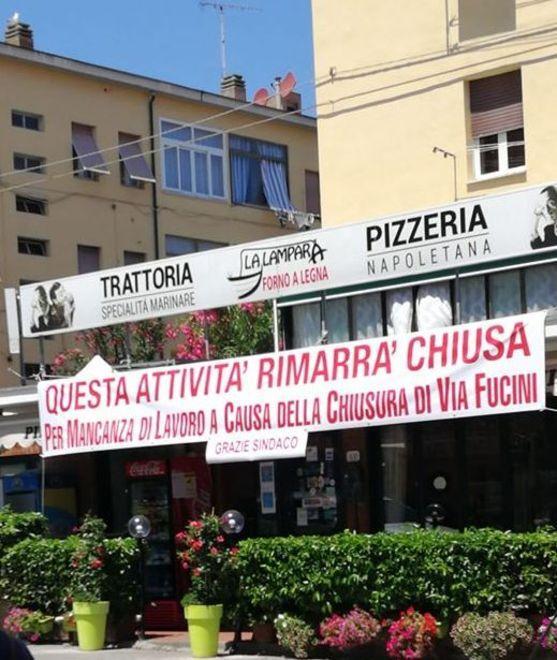 Ristorante “La Lampara” chiude per protesta