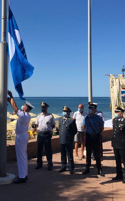 È stata issata la Bandiera blu
