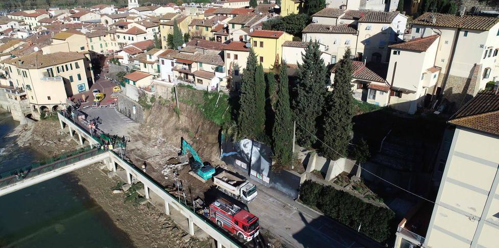 Crollo del muro a Montelupo C’è un indagato 