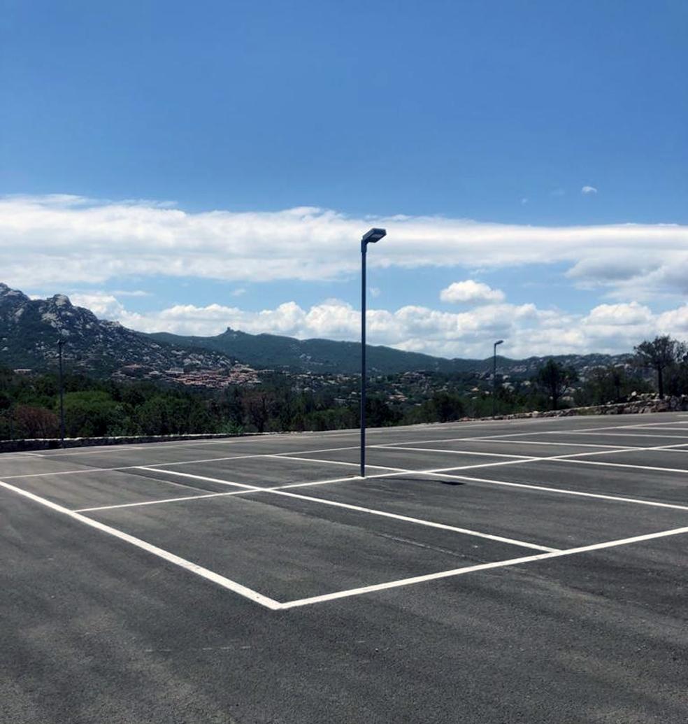 Parcheggio pericoloso a Cala Granu