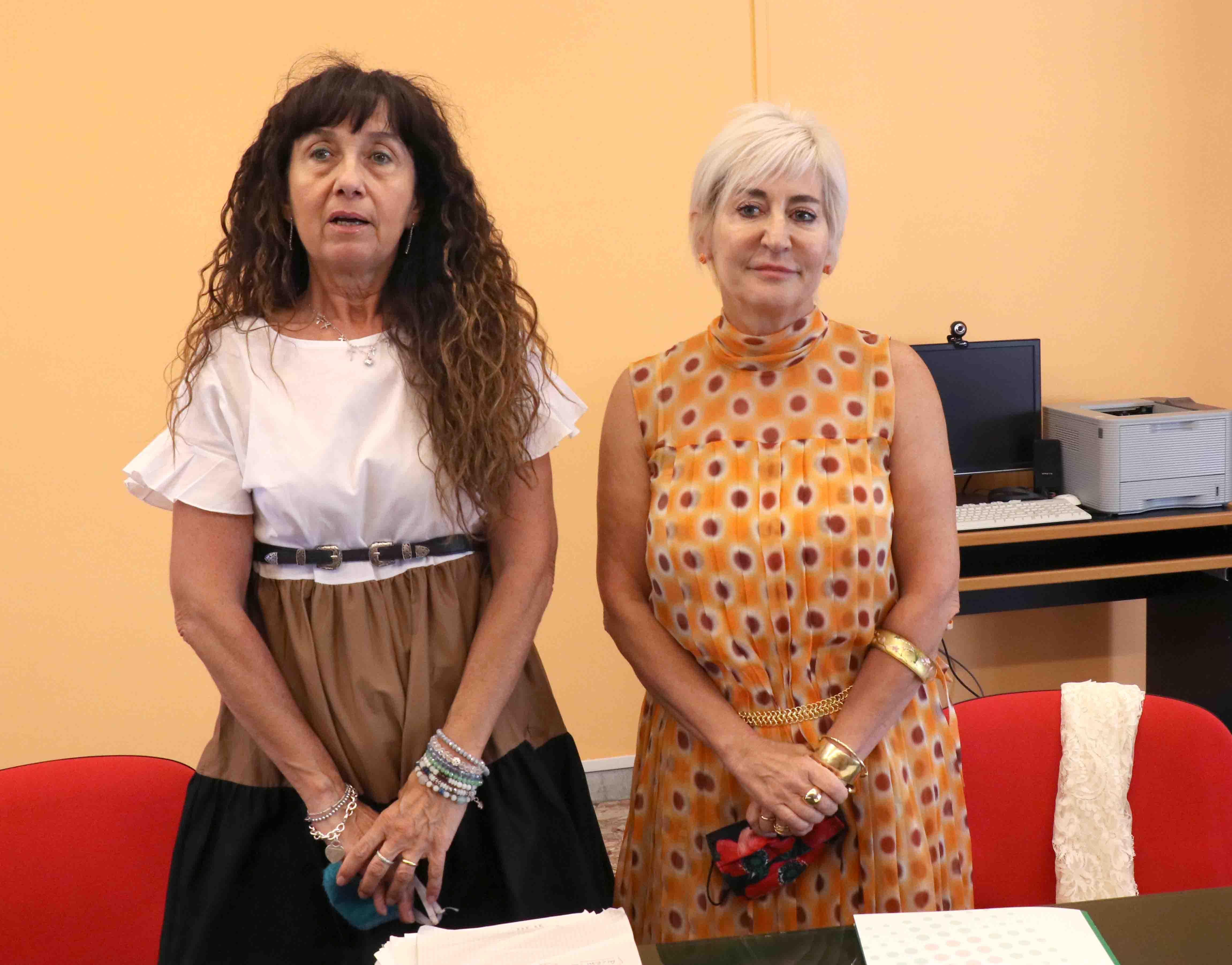 Paola Bardasi (Sant'Anna) e Monica Calamai (Asl)