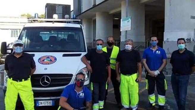 Smontata la tenda triage