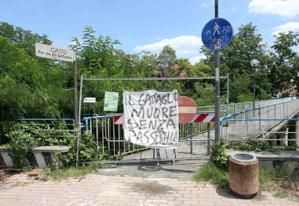 Il ponte del Gattaglio riapre a metà agosto ma in via provvisoria 
