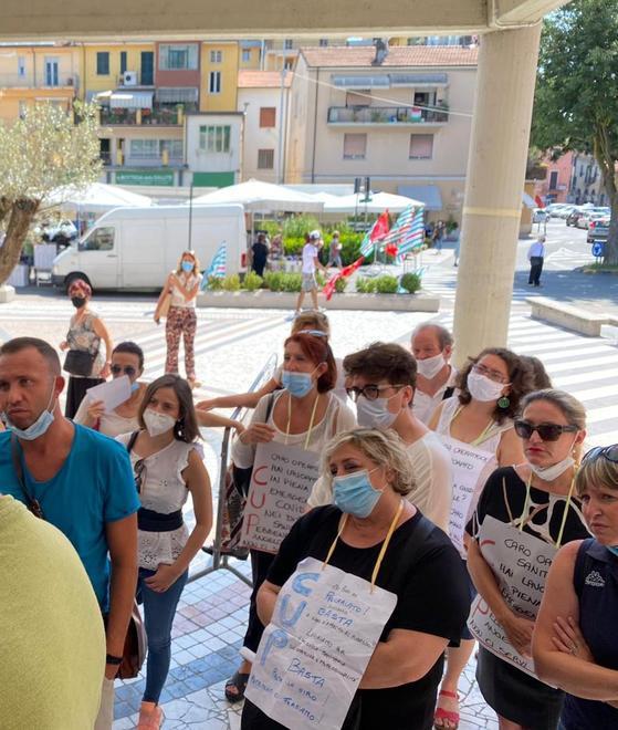 Cup, la protesta sale in Lunigiana. Uil: internalizzare costa di meno 