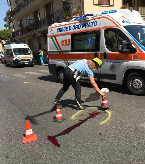 Investito sulle strisce: grave
