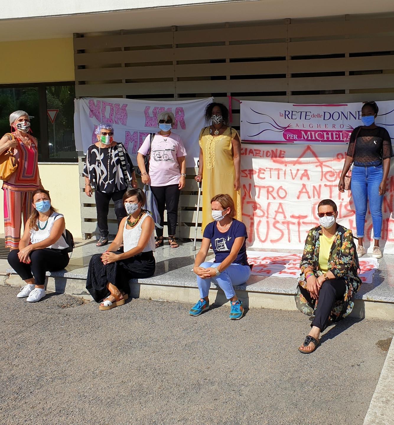 La protesta silenziosa della Rete delle donne