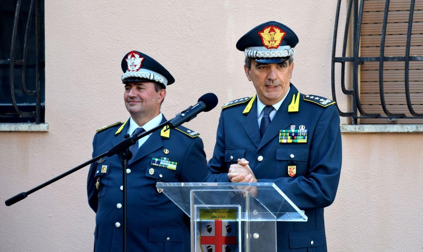 La visita del generale De Gennaro 
