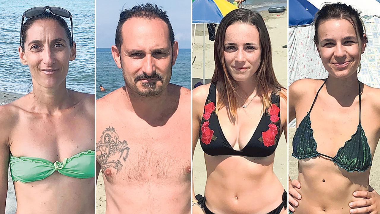 Nella foto partendo da sinistra Rachele Lencioni, Gabriele Colombo, Alice Carli e Isabella Bui