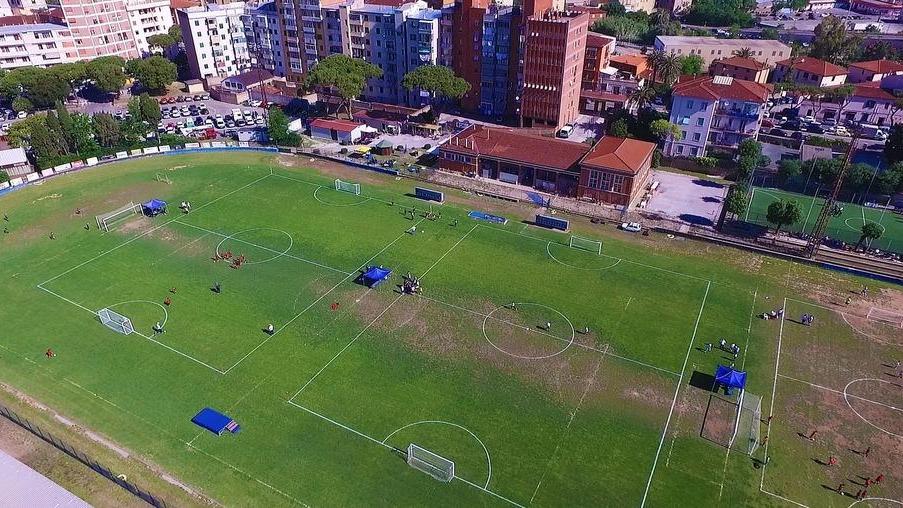 Capienza di 2mila spettatori per il glorioso stadio Magona