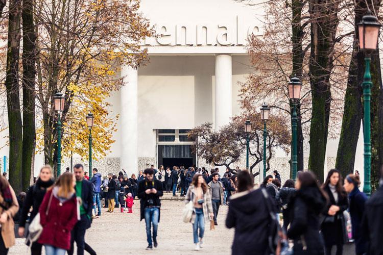 L’entrata della Biennale di Venezia
