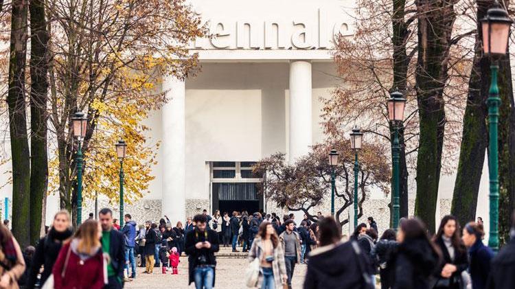 L’entrata della Biennale di Venezia