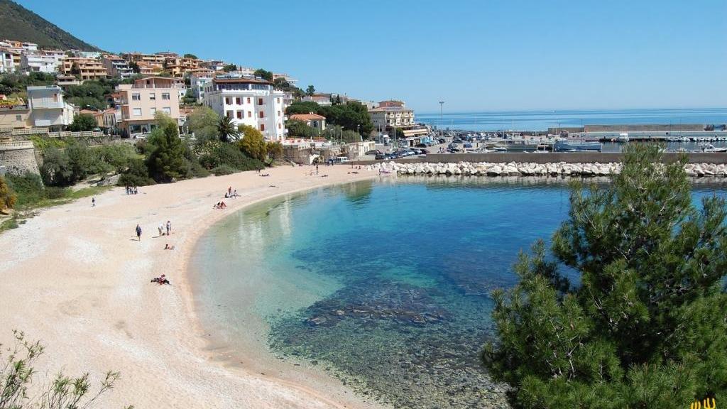 La spiaggia di Cala Gonone