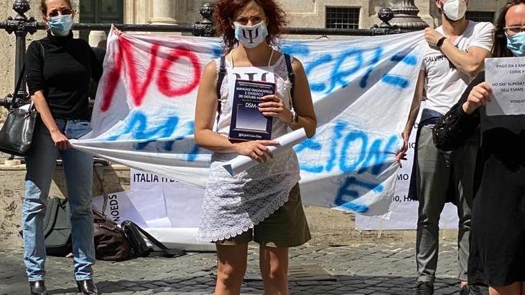 Esame di Stato per gli psicologi: la protesta dei 500