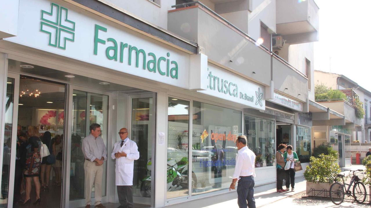 La Farmacia Etrusca di via Pistoiese