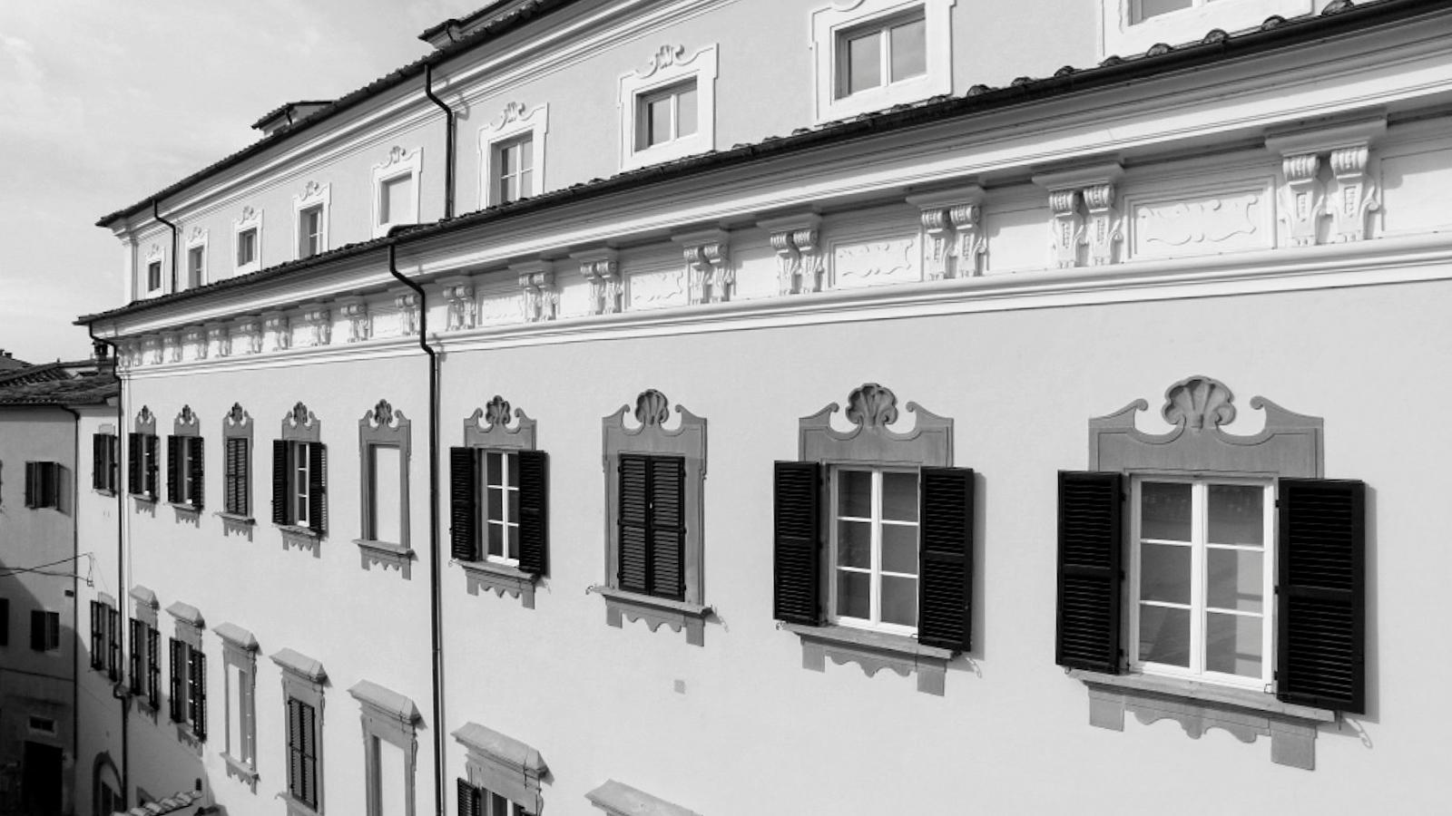 Palazzo de' Rossi, sede della Fondazione Cassa di Rispamrio di Pistoia e Pescia