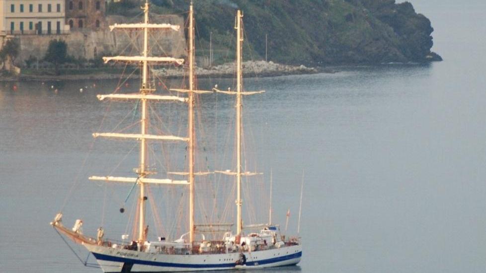 Il veliero Pogoria compie 40 anni: presenza fissa nel mare dell’Elba