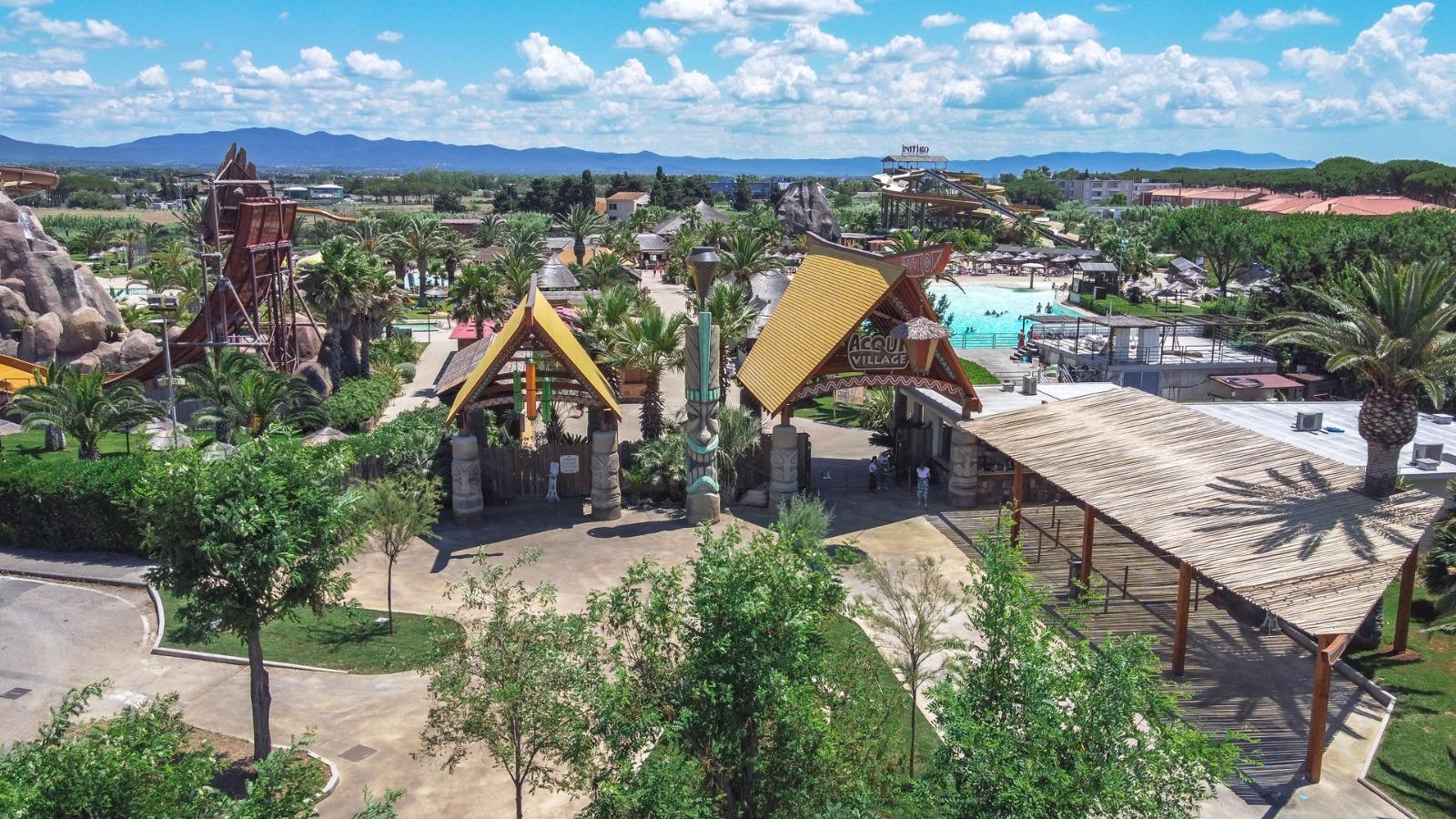 Un'immagine dell'Acqua Village di Cecina