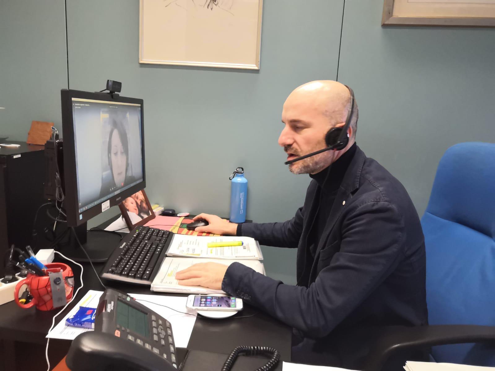 L'assessore regionale al bilancio Paolo Calvano