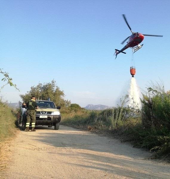 Rogo vicino alla galleria di Mughina, in azione l’elicottero