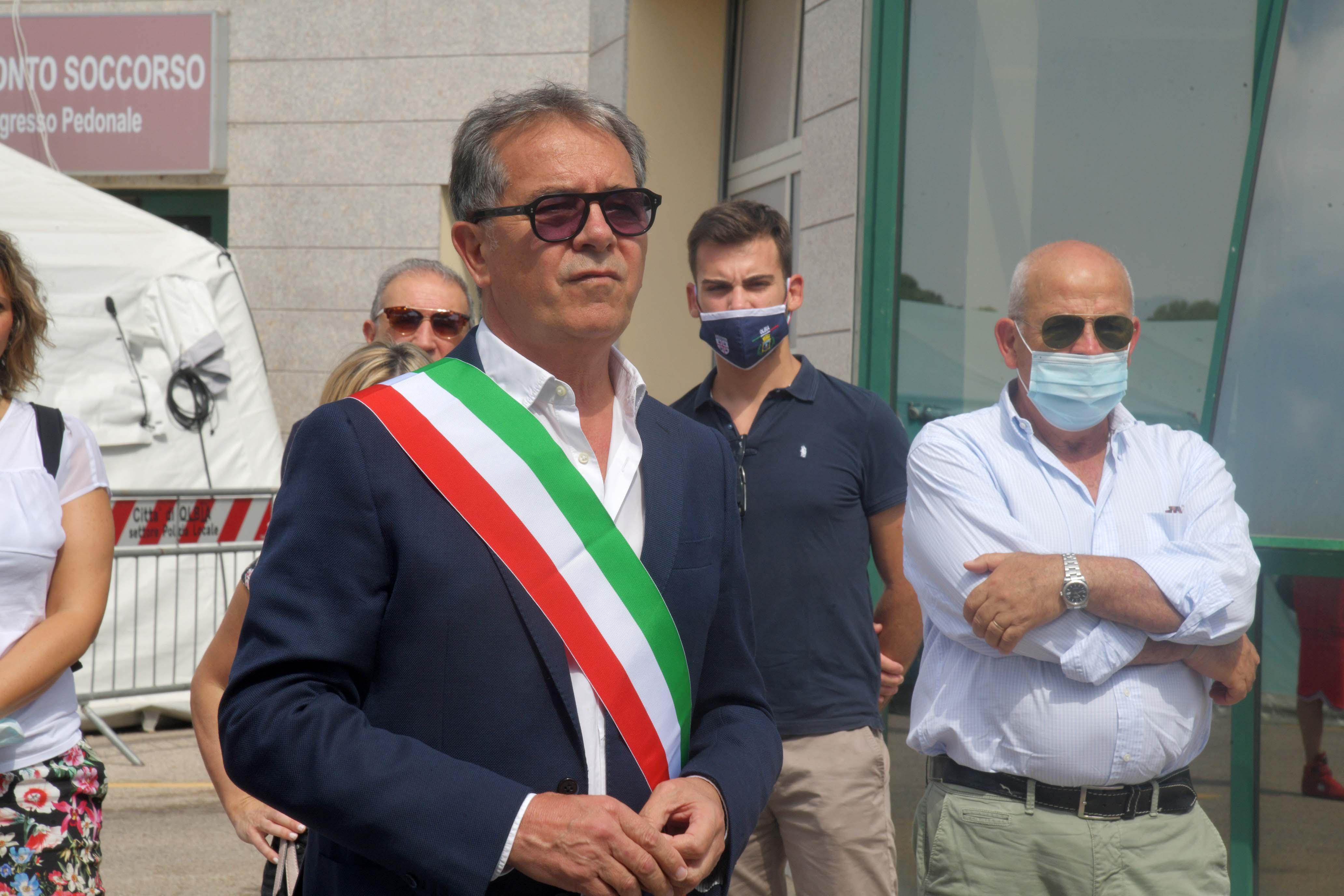 Il sindaco di Olbia Settimo Nizzi