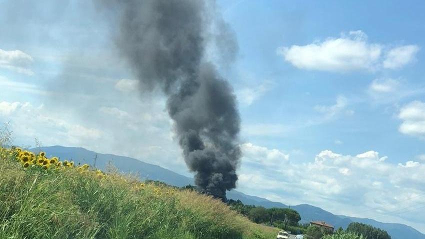 Incendio a Ponte ai Pini per un rogo vietato
