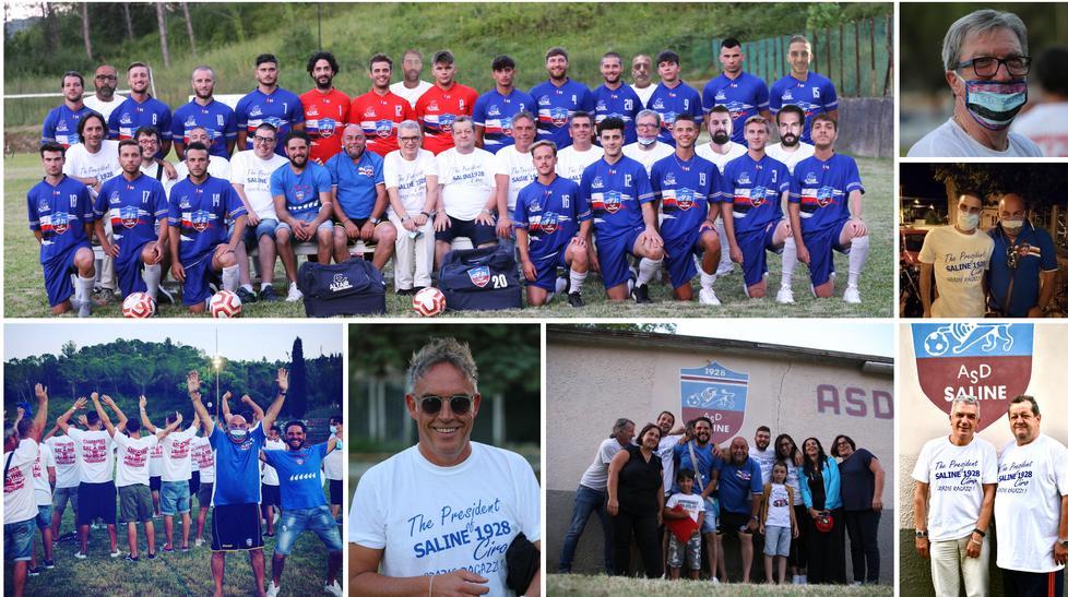 E finalmente a Saline sono esplosi i festeggiamenti per l’approdo in Promozione