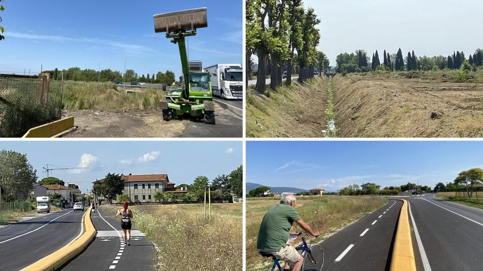 Chiesino, Santa Lucia e Lucca il futuro è in sella a una bici