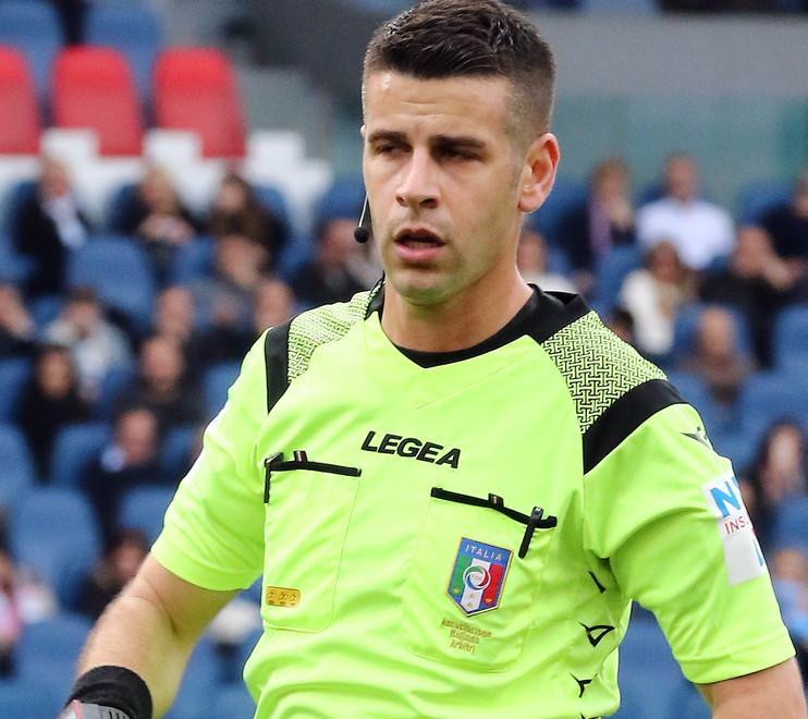 Giua, un fischietto giovane per la partita di questa sera Col Lecce goleada in Coppa