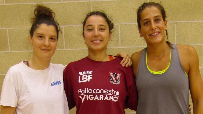 Vigarano ha presentato sul parquet il primo tris «Siamo pronte a lottare»
