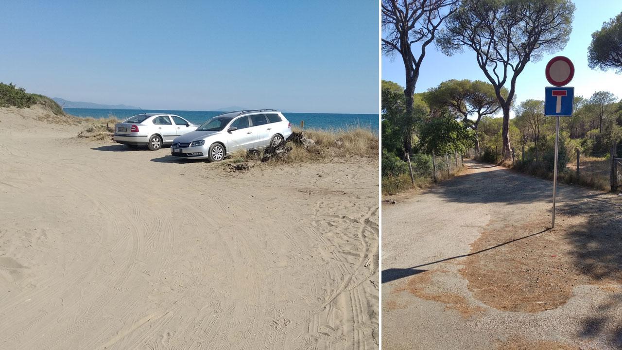 Parcheggia l’auto sulla duna: architetto prende la multa e contesta