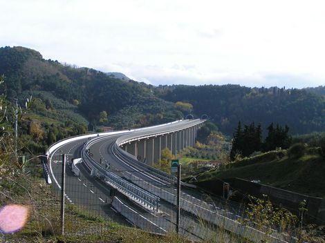 Un tratto dell'autostrada A15