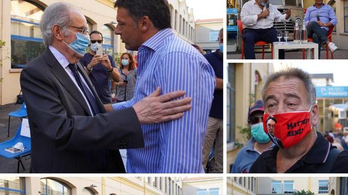 Alcune immagini della presentazione del libro di Matteo Renzi al Museo Piaggio di Pontedera (Foto Franco Silvi)