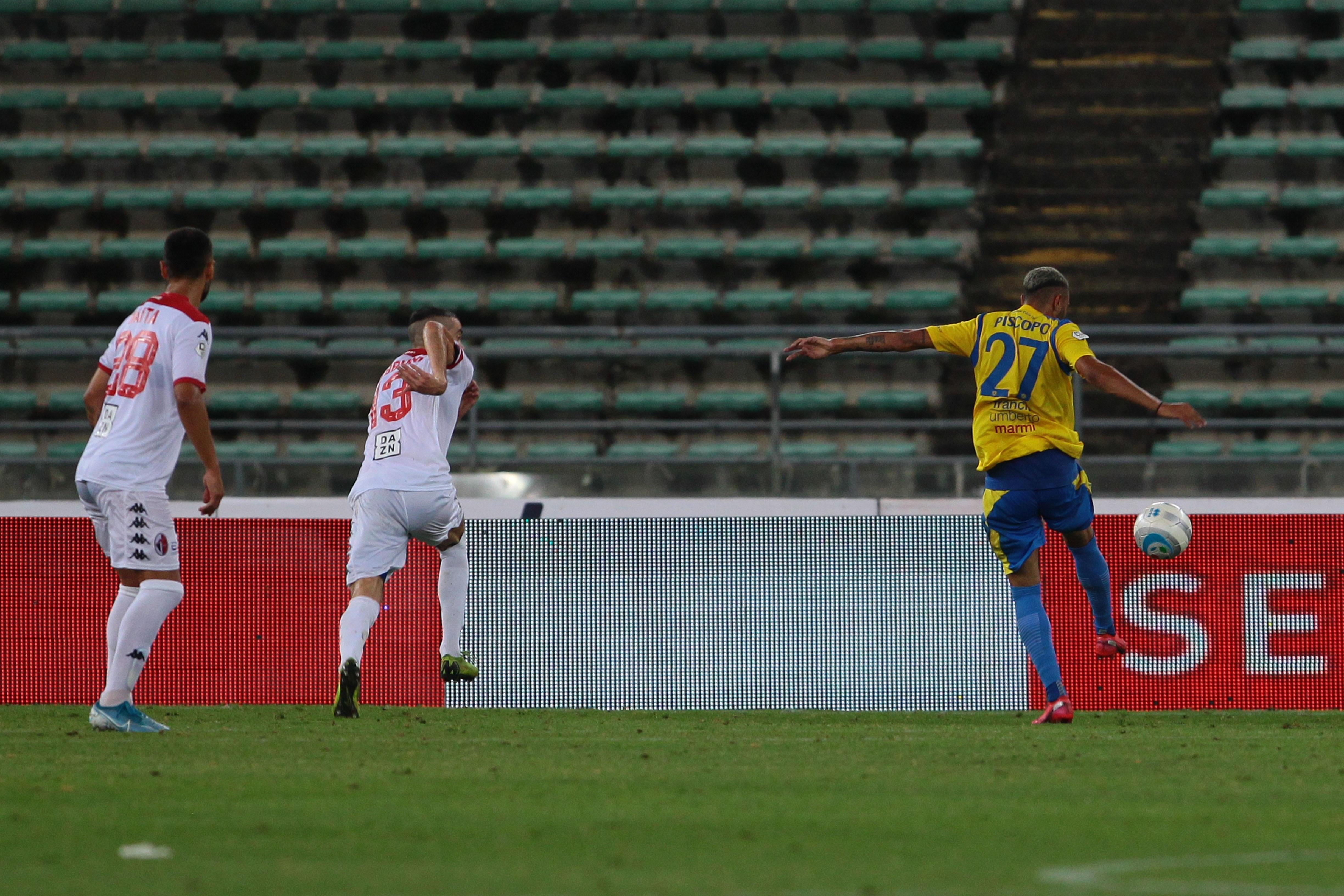 Piscopo, gran controllo per il gol dell'1-1 al 91'
