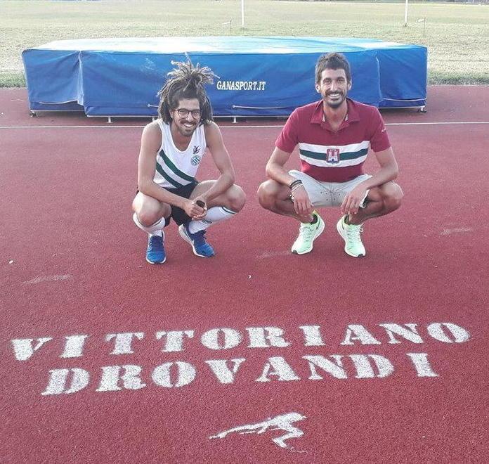 Borea sale a 2.05 metri sulla pedana dedicata al grande Drovandi 