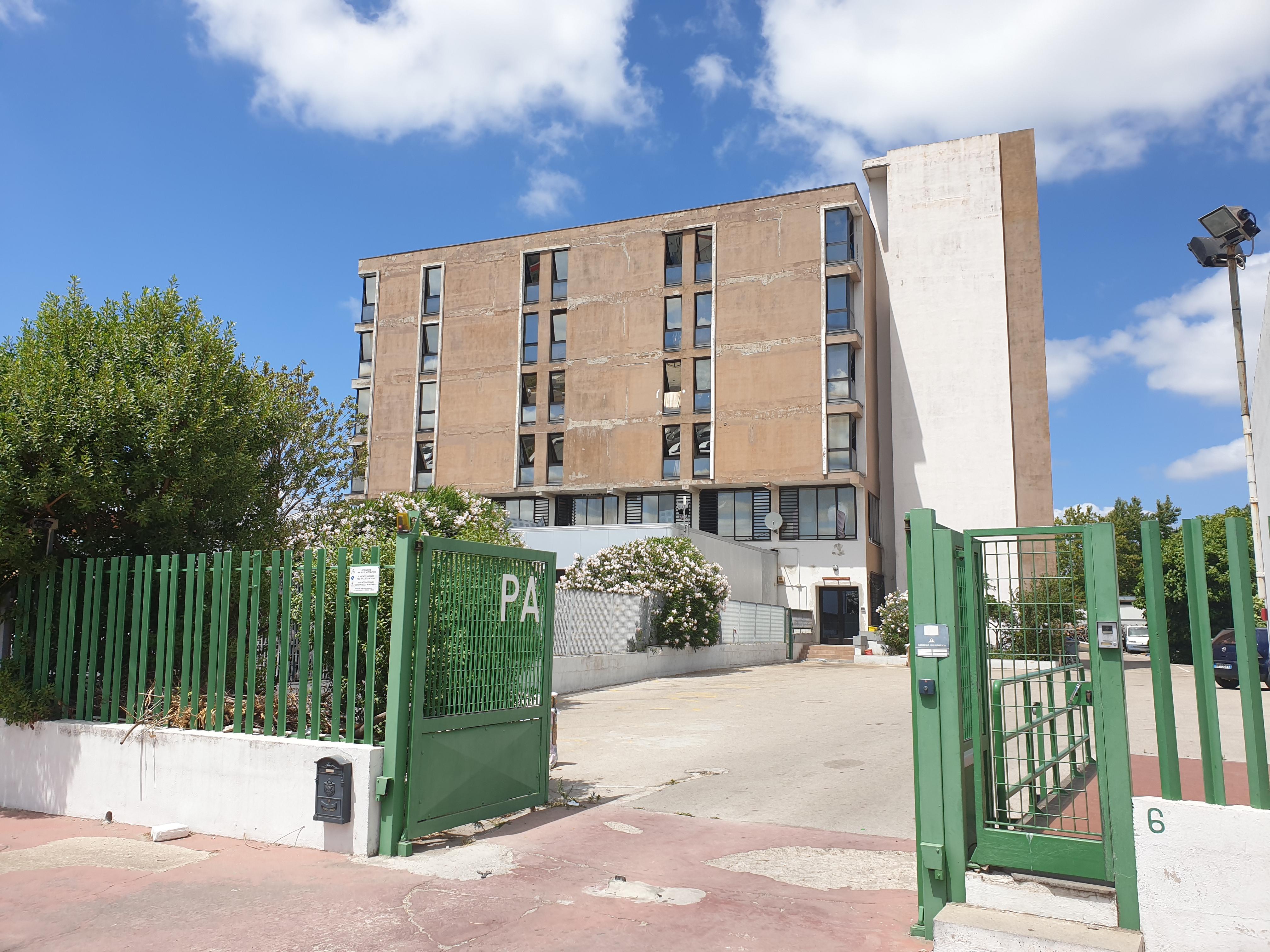 Il centro migranti di Sassari
