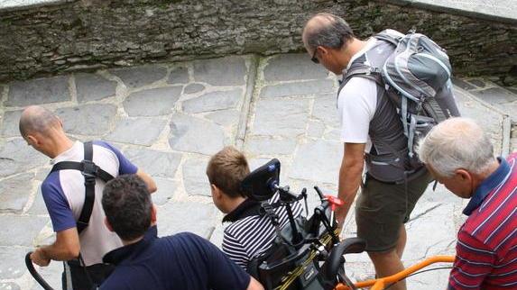 Anche i disabili scaleranno le cime con Pronto Joëlette