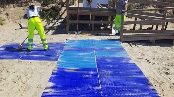 Ripristinate le rampe per raggiungere l’arenile in carrozzina