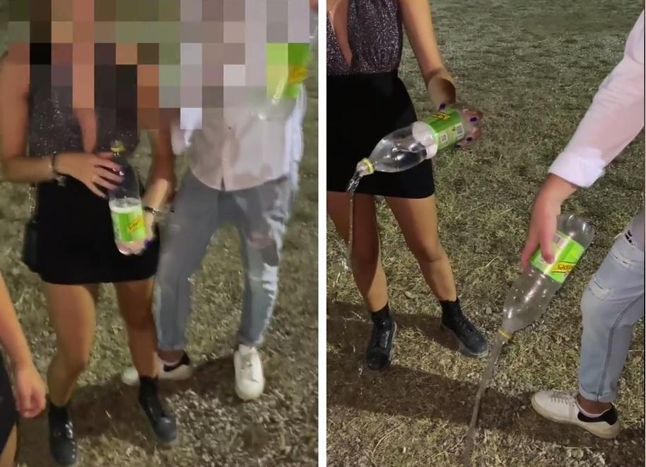 «Qui ubriaco non entri» E versa la bottiglia a terra 