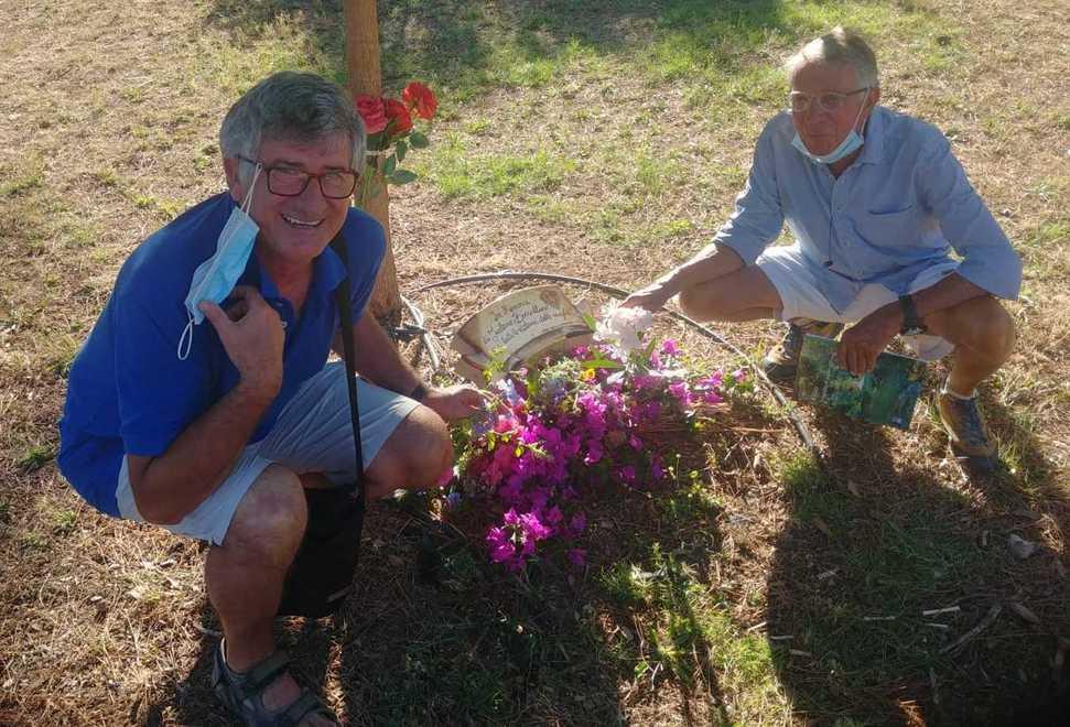 Omaggio a Borsellino davanti all’albero piantato in suo ricordo