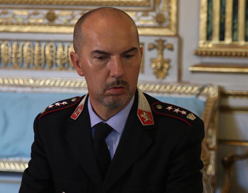 Il comandante della polizia municipale, Maurizio Prina