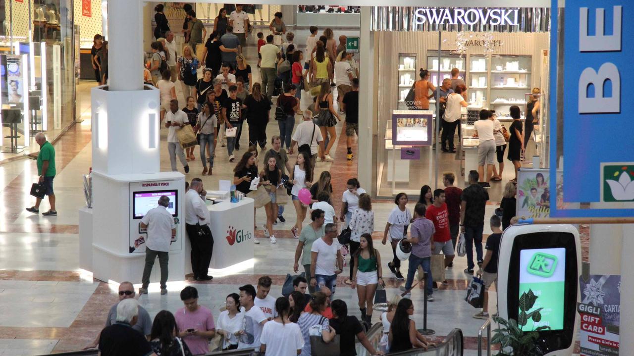 Il centro commerciale Gigli a Campi Bisenzio
